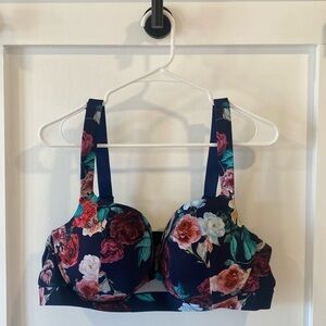 CACIQUE floral bra